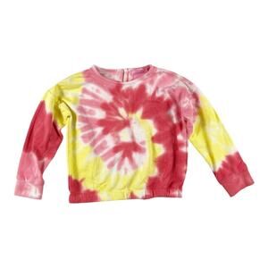Design History Tie Dye Long Sleeve Top size 4